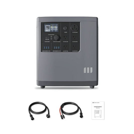 Mango Power E 3,500wH / 3,000W Portable Power Station *[Scratch & Dent]*