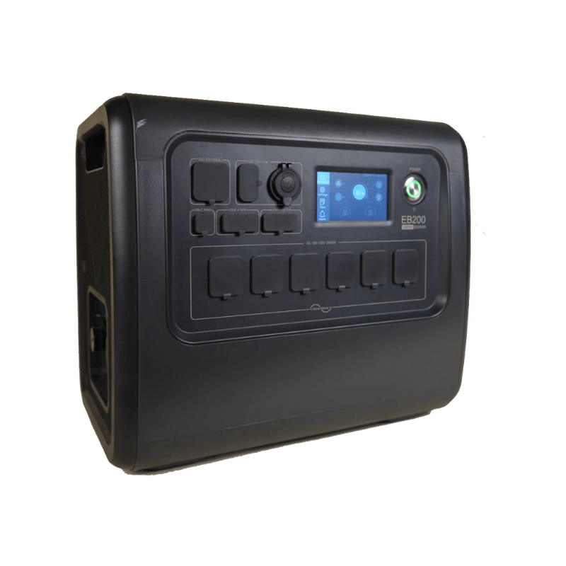 Bluetti EB200 2,048Wh / 2,000W Solar Portable Power Station - ShopSolar.com