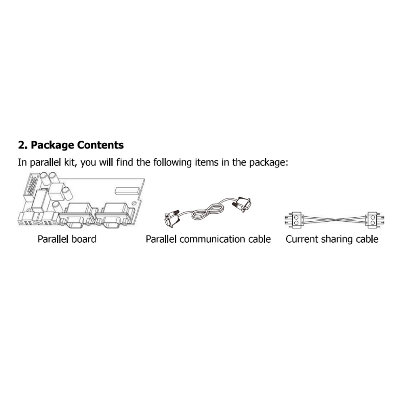 MPP Solar Series / Parallel Kit for Chaining Multiple Units - ShopSolar.com