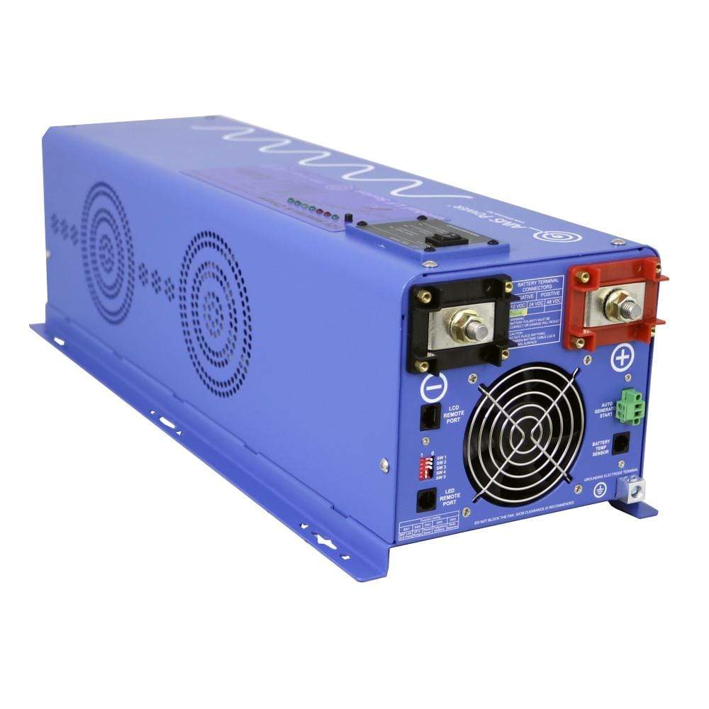 *[Refurbished]* AIMS Power 4,000W Pure Sine Inverter/Charger 12V / 120Vac Input & 120/240Vac [Split Phase] Output - ShopSolar.com