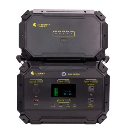 *[Open Box]* Lion ME 2,048wH Expansion Battery Pack | Safari Portable Solar Power Battery Pack - ShopSolar.com